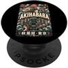 Midnight Japan Districts Akihabara Meccanico Koi Future District Tokyo Giappone Grafica PopSockets PopGrip Adesivo