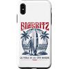 JB's Biarritz France Shop Custodia per iPhone XS Max Biarritz France Surf Summer - Stampa invecchiata