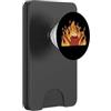 Flames to Watch the World Burn Hellmo Meme Tutto va bene, Sto bene, Fuoco ardente PopSockets PopWallet per MagSafe