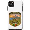 Pico Island Azores Mount Pico Volcano Tr Custodia per iPhone 11 Pro Max Pico Island Azzorre Monte Pico Vulcano Viaggi Portogallo