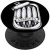 Vintage Sardine Fish Sardine Pesce in scatola Retro Grafica Estate PopSockets PopGrip Adesivo