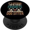 Dog Sitter Thank You Gifts Il suo ufficiale è il Dog Sitter preferito PopSockets PopGrip Adesivo