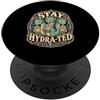 Bubble Tea Designs Bubble Tea Stay Hydra-Ted Hydra Bere Bubble Tea PopSockets PopGrip Adesivo