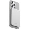LINQ by Xtorm Magnetic Wireless Power Bank 5000mAh 20W USB-C PD + ricarica magnetica alluminio premium ultra slim MagSafe compatible Silver LQWP052