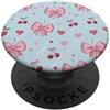 Coquette Aesthetic Gifts Fiocco Rosa Coquette Nastro Ditsy Soft PopSockets PopGrip Adesivo