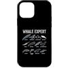 Ocean Life Marine Biology Whale Species Custodia per iPhone 12 mini Whale Expert - Gattera Beluga Narvalo, colore: Blu