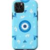 Greek Eye Aesthetic Art Gifts Custodia per iPhone 11 Pro Simbolo greco blu malocchio