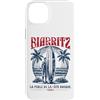 JB's Biarritz France Shop Custodia per iPhone 14 Plus Biarritz France Surf Summer - Stampa invecchiata