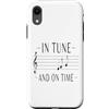 Music Teacher Appreciation Designs Custodia per iPhone XR Insegnante di musica in sintonia e puntuale