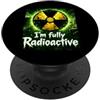 Science Fans Gifts Store Simbolo radioattivo Reattore nucleare Gamer Fantascienza PopSockets PopGrip Adesivo