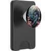 Asian Culture Japan Style Dragon Drago Blu Cherry Blossom Giappone Estetico Drago Giapponese PopSockets PopWallet per MagSafe