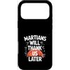 Mars Futurism Terraforming Science Inter Custodia per iPhone 17 Pro Max Terraformare Marte Esplorazione Spaziale Colonizzazione di Marte