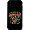 Cute Fruit Cartoon Joke for Food Lovers Custodia per iPhone XS Max Divertente cibo gioco di parole anguria melonaire amante dei soldi