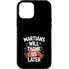 Mars Futurism Terraforming Science Inter Custodia per iPhone 12 mini Terraformare Marte Esplorazione Spaziale Colonizzazione di Marte
