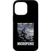 Alpha Wolf Meme Custodia per iPhone 14 Pro Max Micropene Divertente Uomini Inappropriati Rude Wolf Peinlich