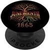 Black Heritage Juneteenth Freedom 1865 D Juneteenth Rooted In Freedom 1865 Grafica Pan African Tree PopSockets PopGrip Adesivo