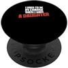 Funny Father Of A Daughter Father's Day Il padre divertente era al comando e poi ho avuto una figlia PopSockets PopGrip Adesivo