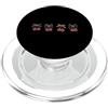 Cherry Aesthetic Summer Fruit Lover Red Fiocco Di Ciliegia Rosso Ciliegie Estetiche Trendy Estate PopSockets PopGrip per MagSafe