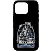 PeeKay Apparel - MoonReturn Custodia per iPhone 16 Pro Recupera il regno lunare EST. 2028