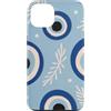Greek Symbols Evil Eye Pattern Gifts Custodia per iPhone 13 Motivo malocchio greco blu