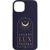 Funny Latin Teacher Quotes & Classical P Custodia per iPhone 15 Plus Citazione latina Luceat Lux Vestra Mistico