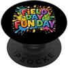 Maria And Flox Field Day Fun Day Insegnanti Studenti Spruzzi d'acqua colorati PopSockets PopGrip Adesivo