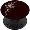 Ornamental Floral Art Line Art Tatuaggio Stile Orchidea Fiore PopSockets PopGrip Adesivo