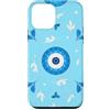 Greek Eye Aesthetic Art Gifts Custodia per iPhone 12 mini Simbolo greco blu malocchio