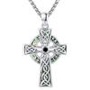 REDSUN Collana con ciondolo a forma di freccia vichinga, martello di Thor, in argento sterling 925, con ciondolo a forma di croce, ciondolo celtico, amuleto, gioiello per uomo, figlio, ragazzo, donna