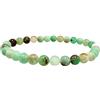 TENET - Bracciale a sfere di pietra vera naturale - (CRISOPRASIO, 6 mm)