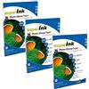 superInk - KIT 3 confezioni (20 fogli/confezione) di carta fotografica lucida per stampanti a getto d'inchiostro (Brother, Canon, Epson, Canon, HP, Lexmark) - 230 gr/m² - A4 (210x297 mm)