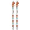 Idena 11561 - Penna gel Capybara, penna roller cancellabile con meccanismo a pressione, colore di scrittura blu, design casuale (Confezione da 2)