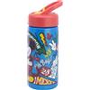 Stor Borraccia Sportiva Topolino con Cannuccia e Manico 410ml - Bottiglia Bambini Riutilizzabile Senza BPA per Scuola Sport e Gite