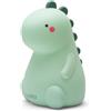 Nuvita Baby luce notturna per bambini in silicone dino verde - nuvita
