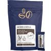 CARSI24 Herbamina Inulina E Bromelaina Caffè Istantaneo 90g - 30 Bustine Da 3g - Miscela Di Caffè Funzionale Con Inulina 33% E Bromelaina 3,3% - 55mg Caffeina