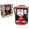 Teorema Giocattoli, Macchina del Caffè, Elettrodomestici Giocattolo con Erogazione Acqua Vera, Luci e Suoni Realistici, Gioco Barista per Bambini, Macchinetta del caffè giocattolo