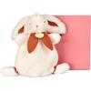 Doudou et Compagnie - Doudou Coniglio Caramella Terracotta 25 cm - Piccolo Doudou Soffice - Accessorio Nascita per Coccole e Sonno - Texture Ultra Morbida - Colori Caldi alla Moda Bambino - DC4667