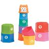 Teorema Giocattoli Teorema 64171 - Torre Colorata con Lettere e Numeri da Impilare, Multicolore