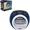 Lexibook, Sveglia Proiettore Harry Potter Edvige, Proiezione di Stelle sul Soffitto, LCD Retroilluminato Blu, Display 12/24H, Timer Luce Notturna, Sveglia con Funzione Snooze, Blu Scuro, RL977HP1LXB