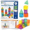 Learning Resources Gioco Educativo STEM Forme Geometriche 3D - 50 Pezzi, Gioco Didattico Matematica, Scuola Primaria, Ragionamento Spaziale, Montessori, attività Educativa Bambini 5+