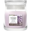 Yankee Candle Signature Jar Candles Dried Lavender & Oak 110g - Candela Profumata