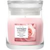 YANKEE CANDLE Signature Jar Candles Fresh Cut Roses 110g - Candela Profumata