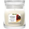 YANKEE CANDLE Signature Jar Candles Vanilla Crème Brûlée 110g - Candela Profumata