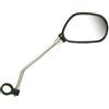 cyclingcolors specchietto retrovisore universale bici bicicletta strada città scatto fisso singlespeed MTB ovale con lente catadiottrica riflettente destra
