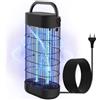Regevo Zanzariera Elettrica 22W, Lampada Antizanzare Elettrica Luce UV Assassino di Insetti Elettrico Assassino di Mosche da Interno Non Tossico Trappola per Zanzare per Camera da Letto Cucina Patio