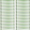 TopHomer 2 clip per paletti da 11 mm, confezione da 40 picchetti di supporto per piante con supporto a stelo singolo da giardino, anelli di supporto per gabbie per amaryllis, per pomodori, orchidee, giglio,
