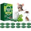 Generic 12 Pezzi Repellenti per Roditori, trappola per parassiti, Esche Vegetali Naturali per Scacciare Roditori da Auto, Motore, Garage, Camper e Casa - Sicure per Bambini e Animali Domestici