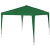 mws GR-DL-G7006 Gazebo da giardino di colore verde 3 x 3 metri telaio in acciaio. MWS