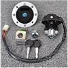 RORLL Interruttore Accensione Blocco Moto Chiave Per Interruttore Di Accensione Motocicletta Per Suzuki DL1000 DL650 Per VStrom DL 650 1000 2004-2011 Tappo Serbatoio Carburante Sella(Set)