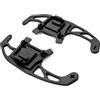 Generic For Golf 7 7.5 for GTI MK7 for GTE for GTD for Polo for Jetta for GLI Estensione della leva del cambio al volante Estensione della leva del cambio(Black)